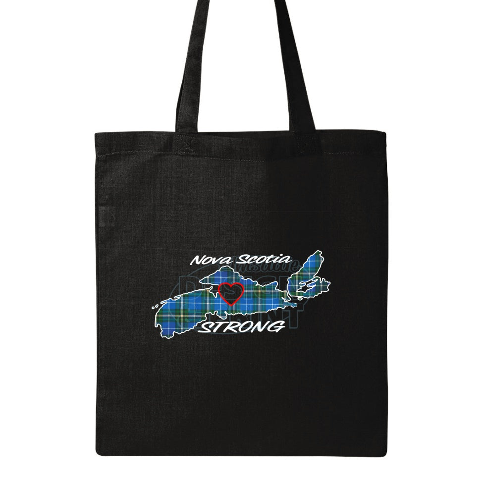 Nova Scotia Strong: Tote Bags - Black