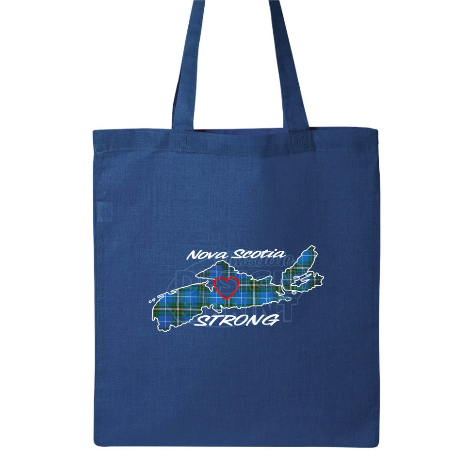 Nova Scotia Strong: Tote Bags - Royal