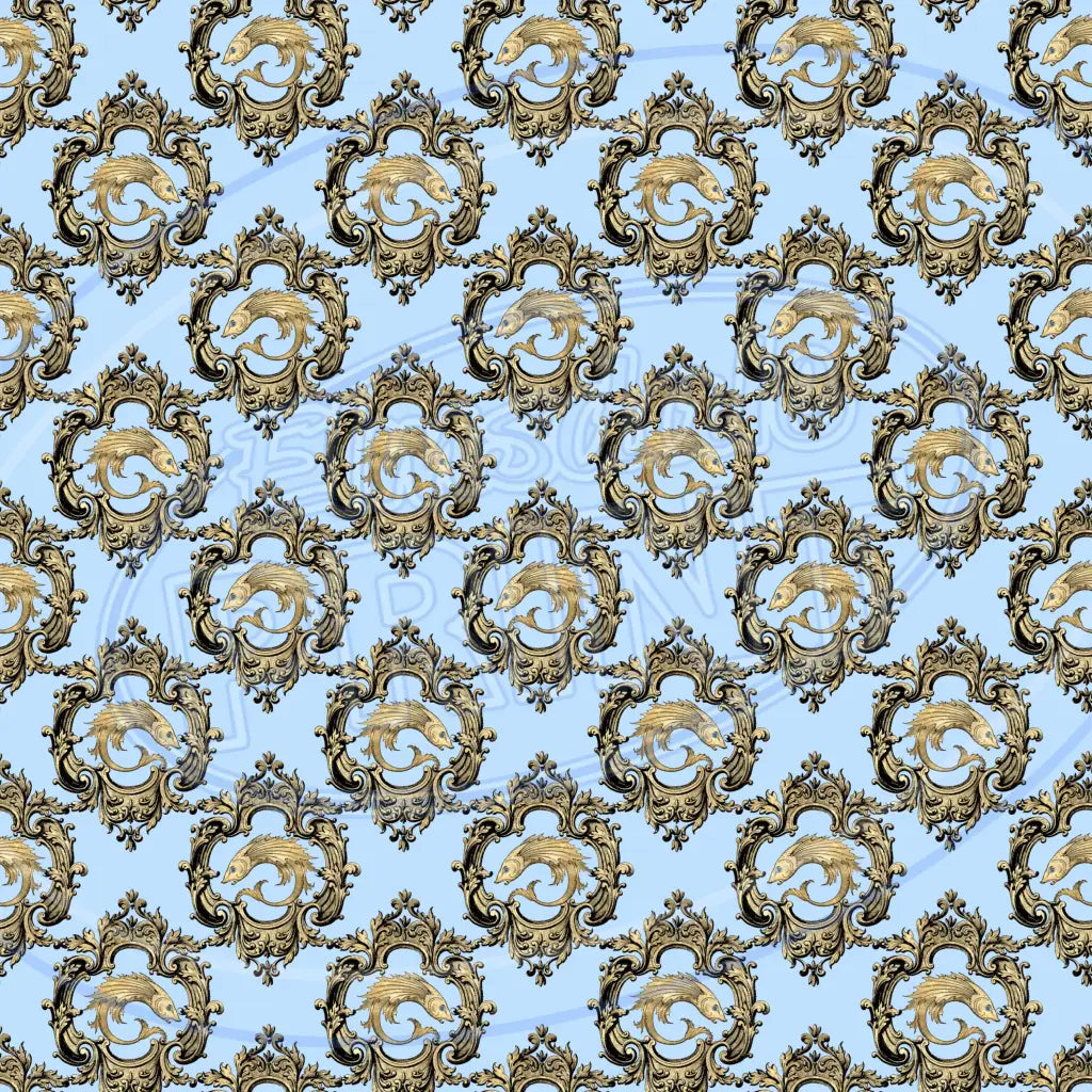 Ocean Mermaid 001 Printed Pattern Vinyl