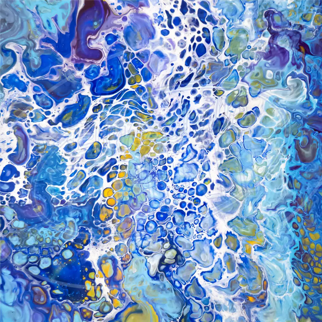 Ocean Tide Pour 012 Printed Pattern Vinyl