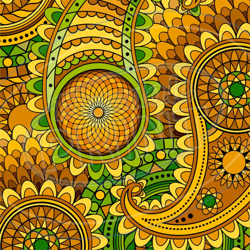 Paisley Dreamer 005 Printed Pattern Vinyl