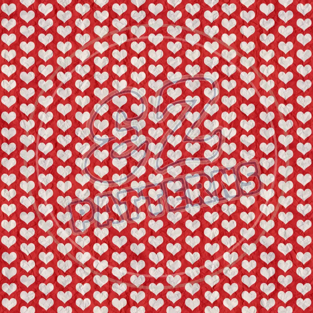 Paper Valentine 004 Printed Pattern Vinyl
