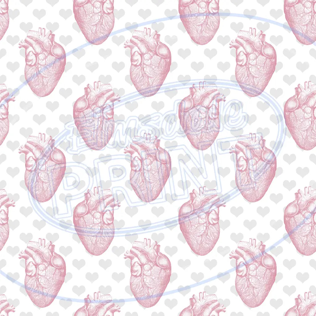 Pink Black Goth 010 Printed Pattern Vinyl