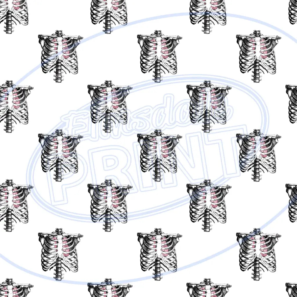 Pink Black Goth 012 Printed Pattern Vinyl