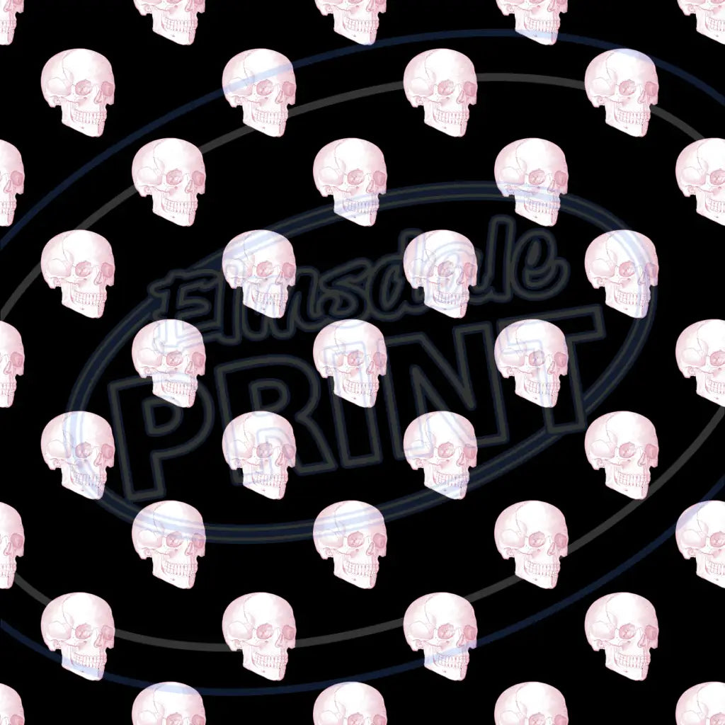 Pink Black Goth 017 Printed Pattern Vinyl