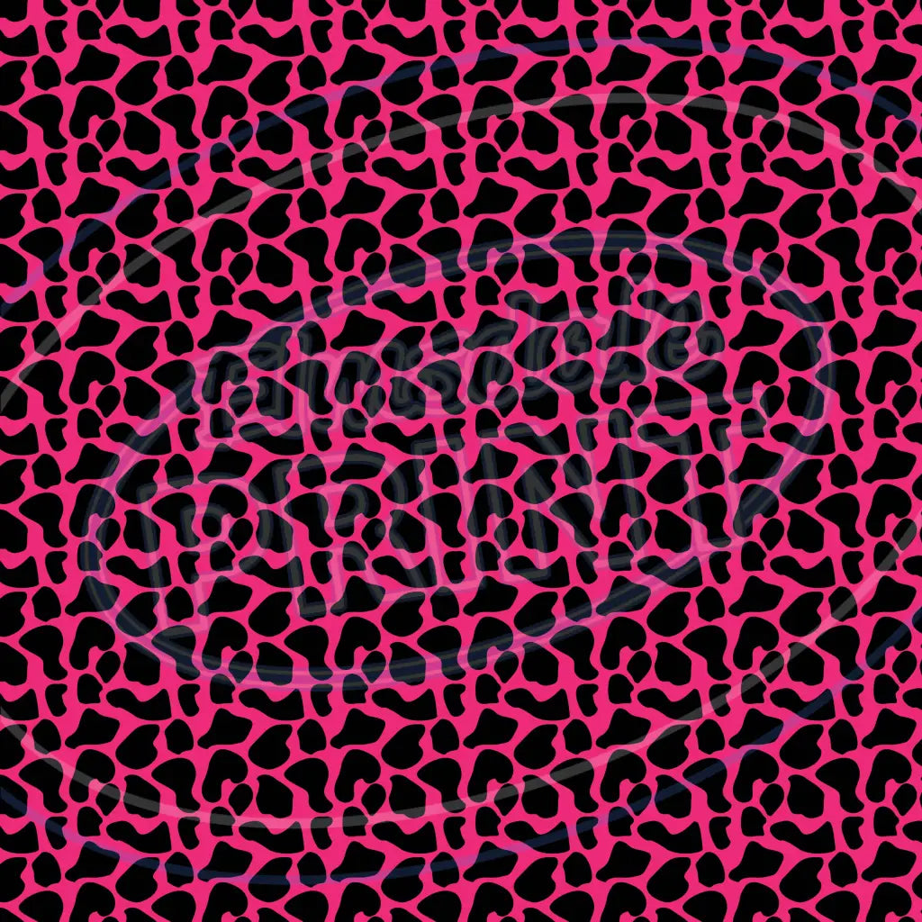 Pink Safari 006 Printed Pattern Vinyl