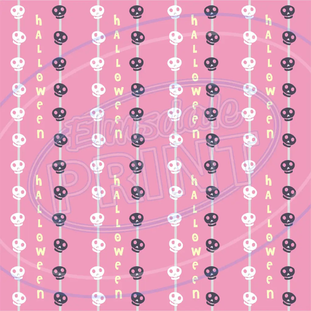 Pumpkin Head 005 Printed Pattern Vinyl