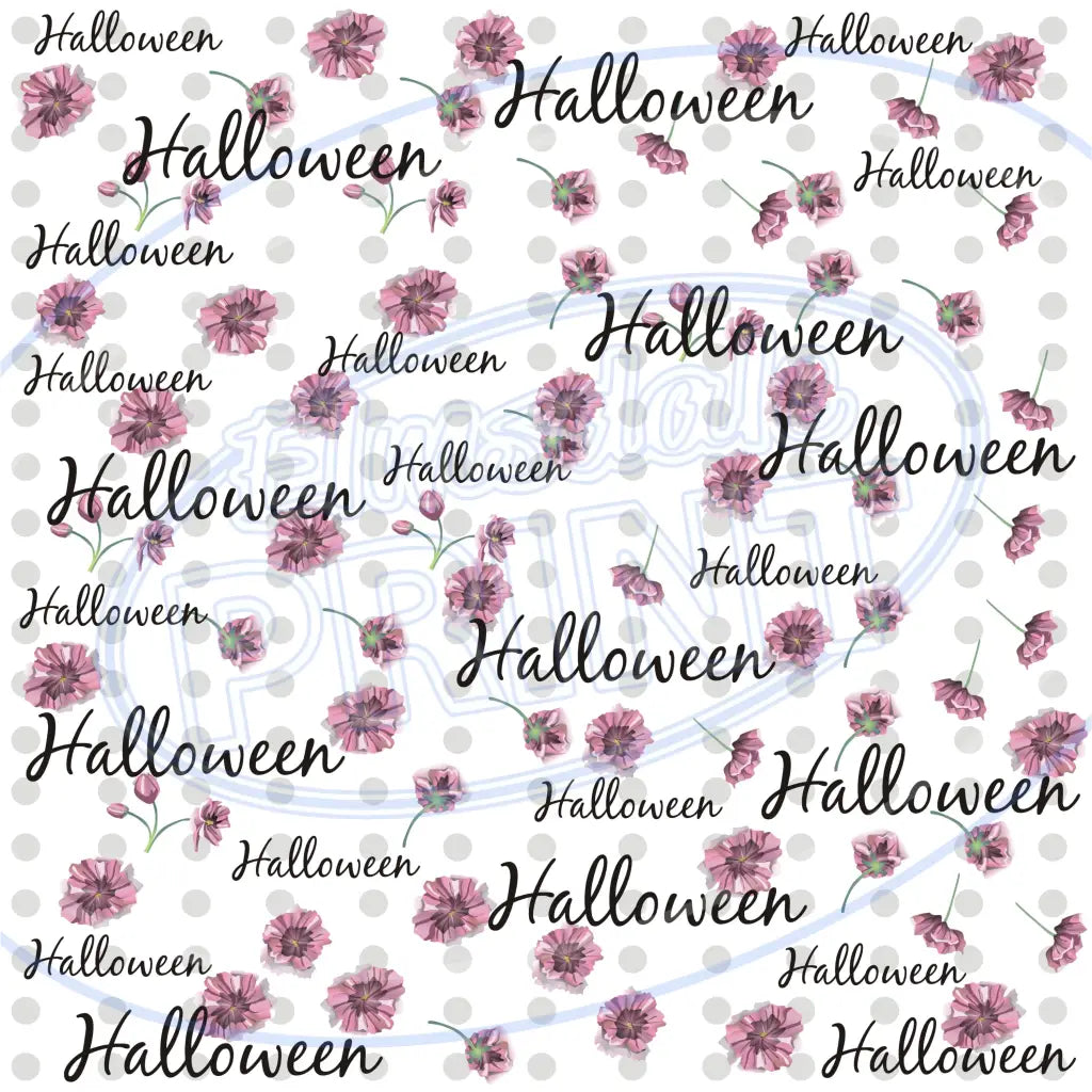 Pumpkin Head 012 Printed Pattern Vinyl