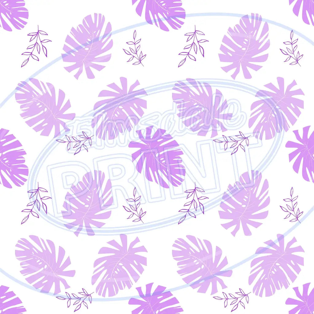 Purple Tropics 006 Printed Pattern Vinyl