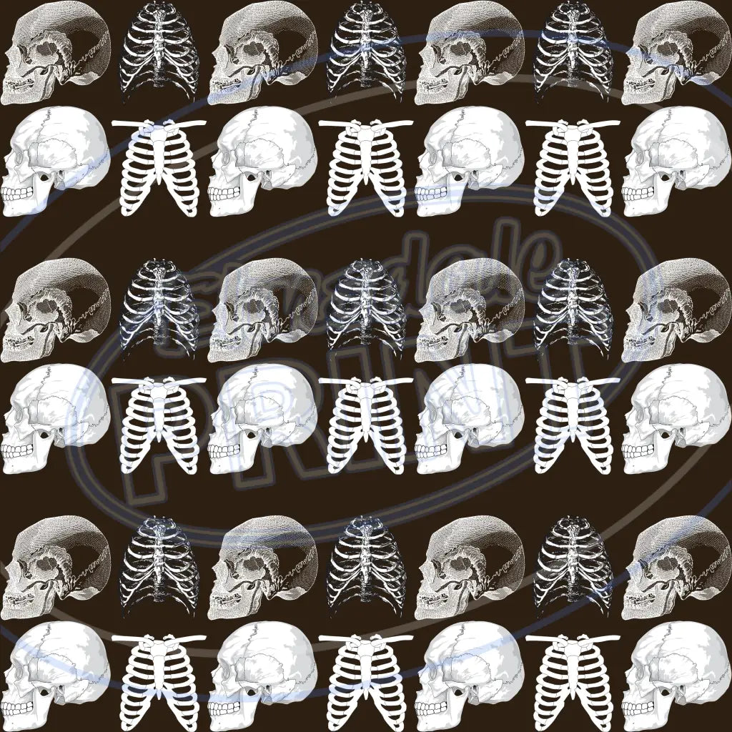 Rack Of Bones 005 Printed Pattern Vinyl