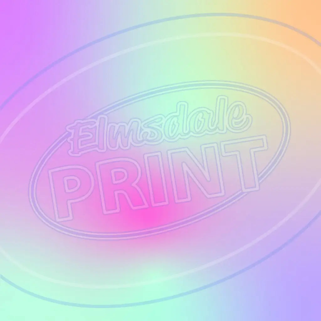 Rainbow Ombre 012 Printed Pattern Vinyl