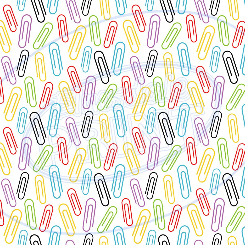 School Supplies 006 Printed Pattern Vinyl