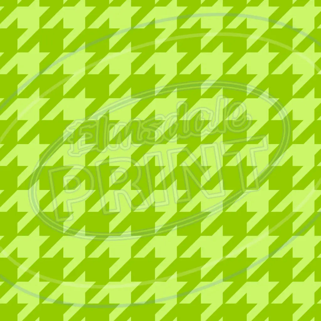 St. Pattys Plaid 012 Printed Pattern Vinyl