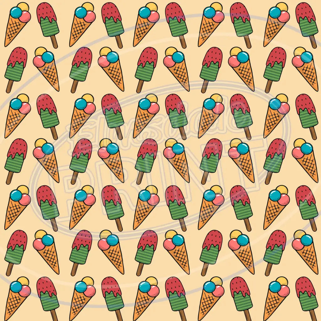 Summer Treats 004 Printed Pattern Vinyl