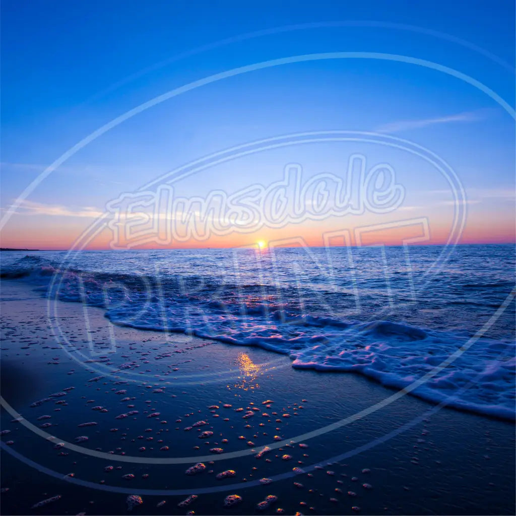 Sunset Sea 011 Printed Pattern Vinyl