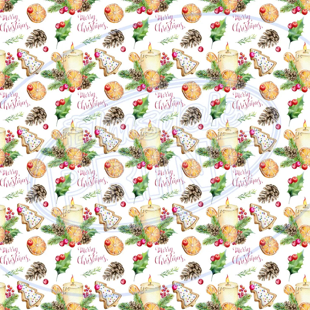 Christmas Sweets 002 Printed Pattern Vinyl