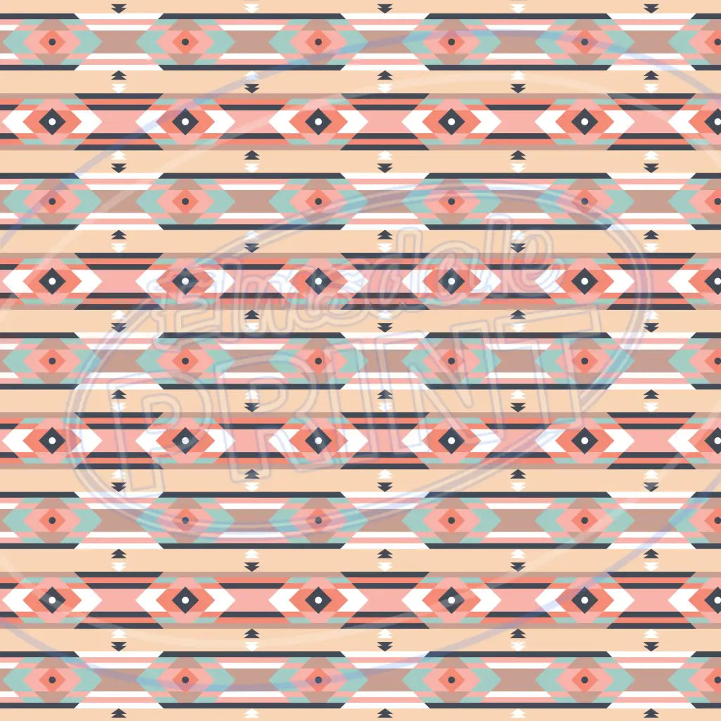 Tribal Blush 011 Printed Pattern Vinyl