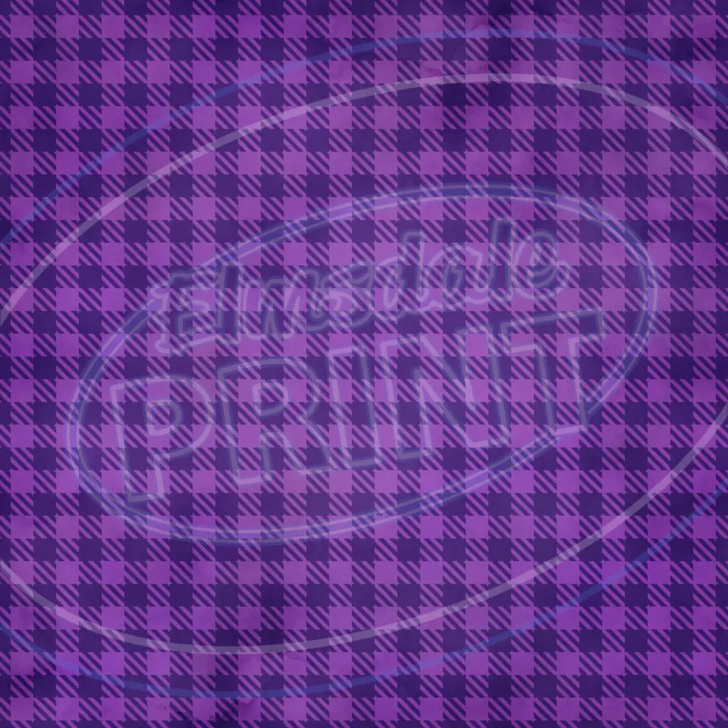 Ultraviolet Flannel 009 Printed Pattern Vinyl