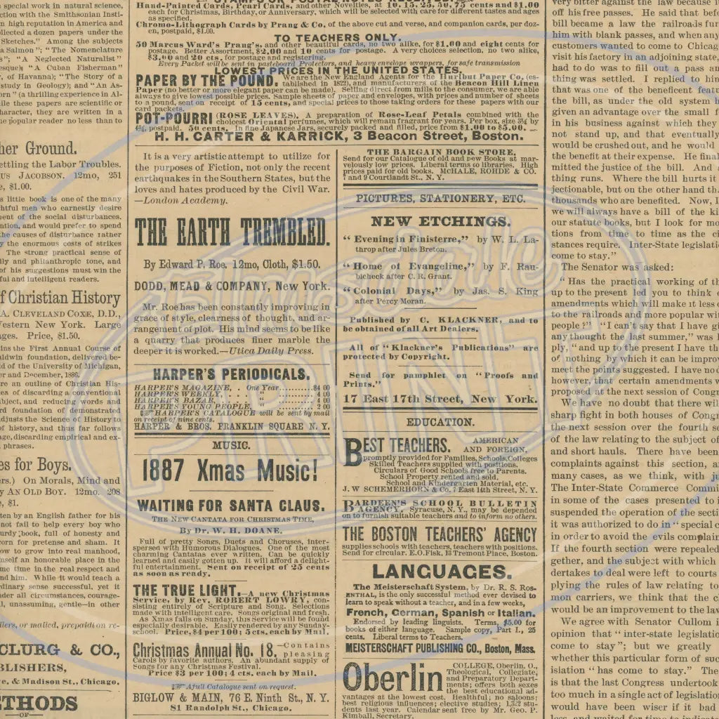 Vintage Newsprint 021 Printed Pattern Vinyl