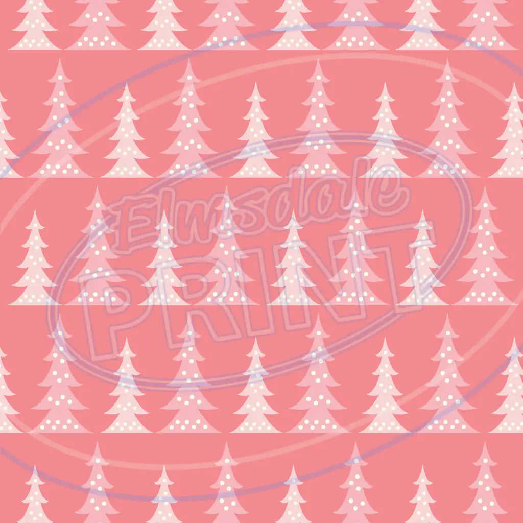Warm Winter Pink 008 Printed Pattern Vinyl