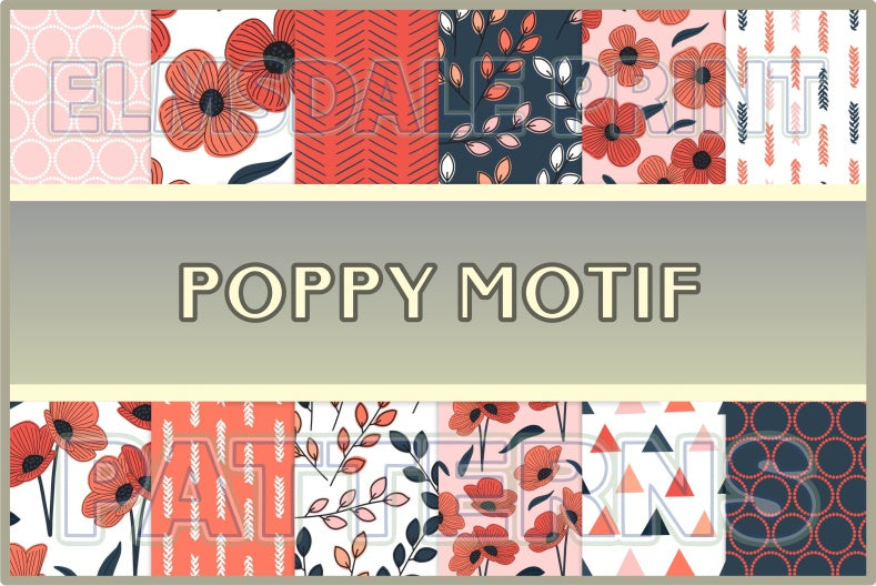 Poppy Motif