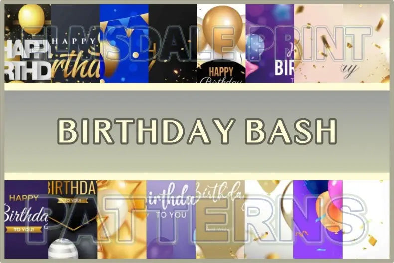 Birthday Bash