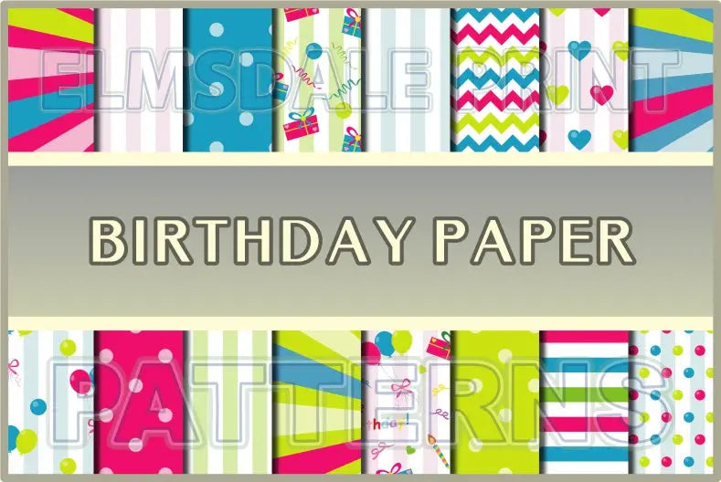 Birthday Paper