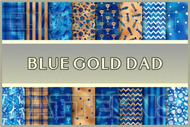 Blue Gold Dad