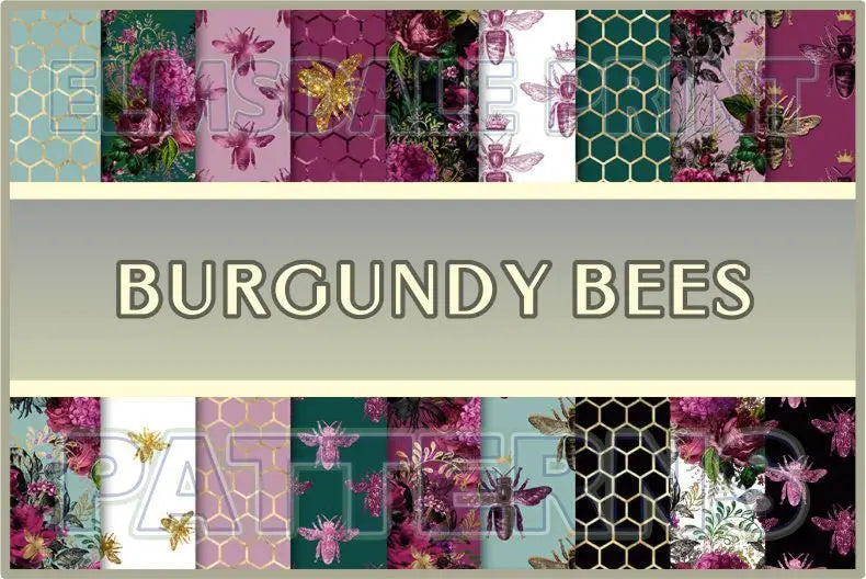 Burgundy Bees