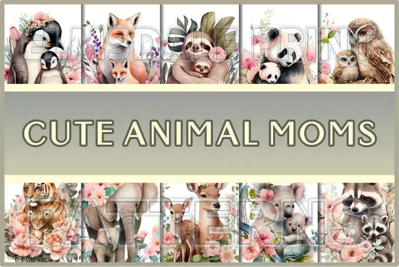 Cute Animal Moms