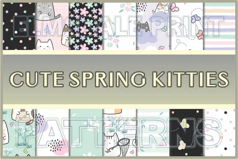 Cute Spring Kitties