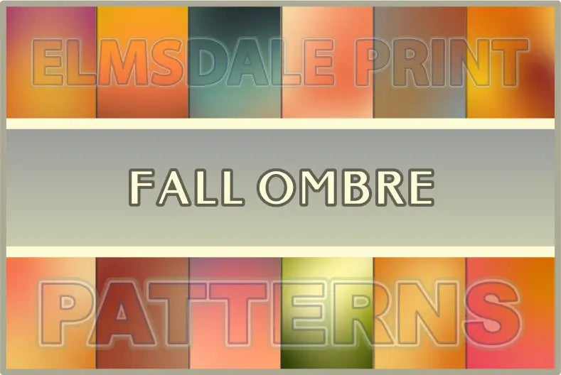 Fall Ombre
