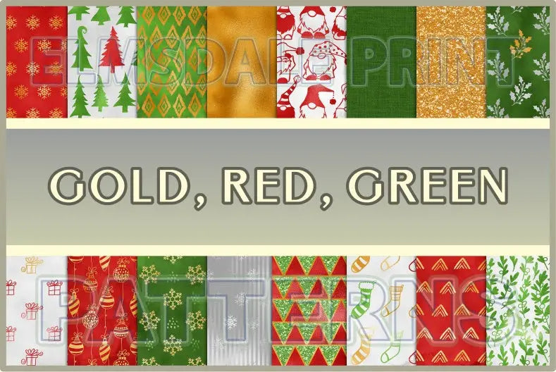Gold Red Green