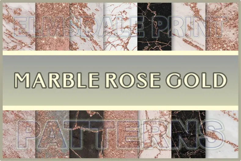 Marble Rose Gold