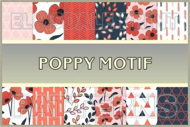 Poppy Motif