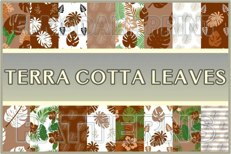 Terra Cotta Leaves
