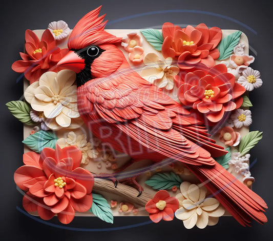 3D Cardinals 007 Printed Pattern Vinyl