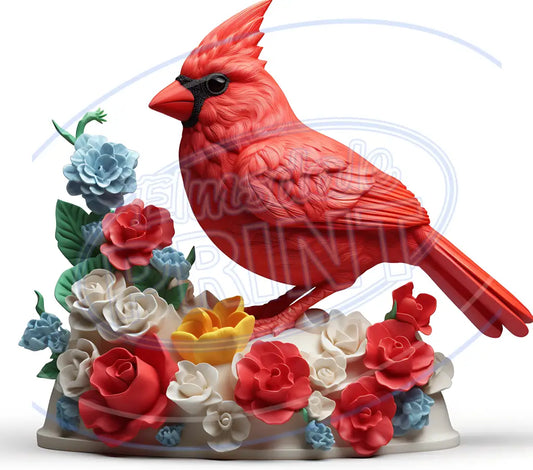 3D Cardinals 013 Printed Pattern Vinyl