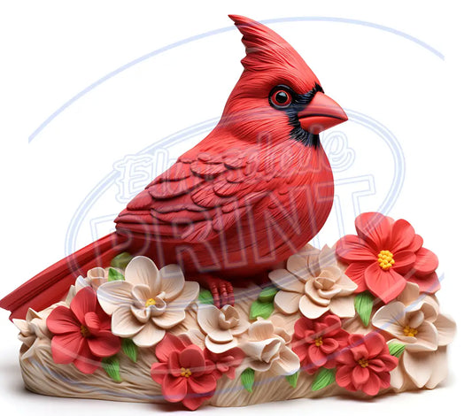 3D Cardinals 014 Printed Pattern Vinyl