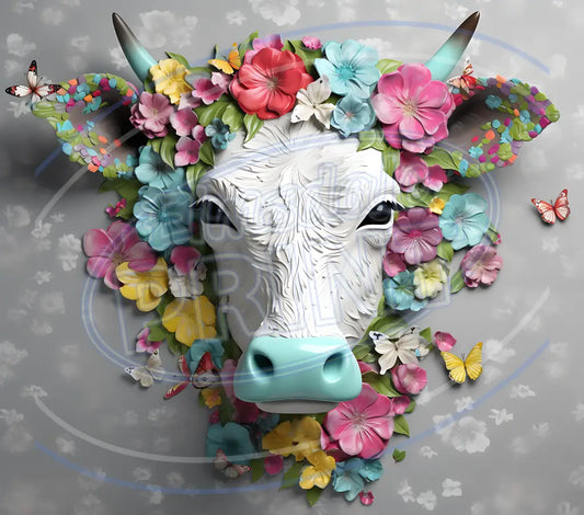 3D Farm Animals 004 Printed Pattern Vinyl