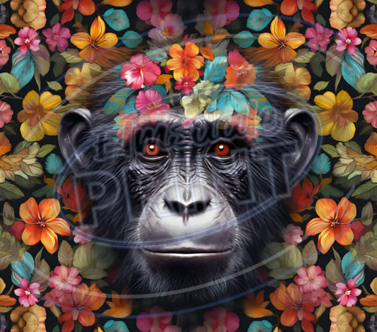 3D Safari Animals 025 Printed Pattern Vinyl