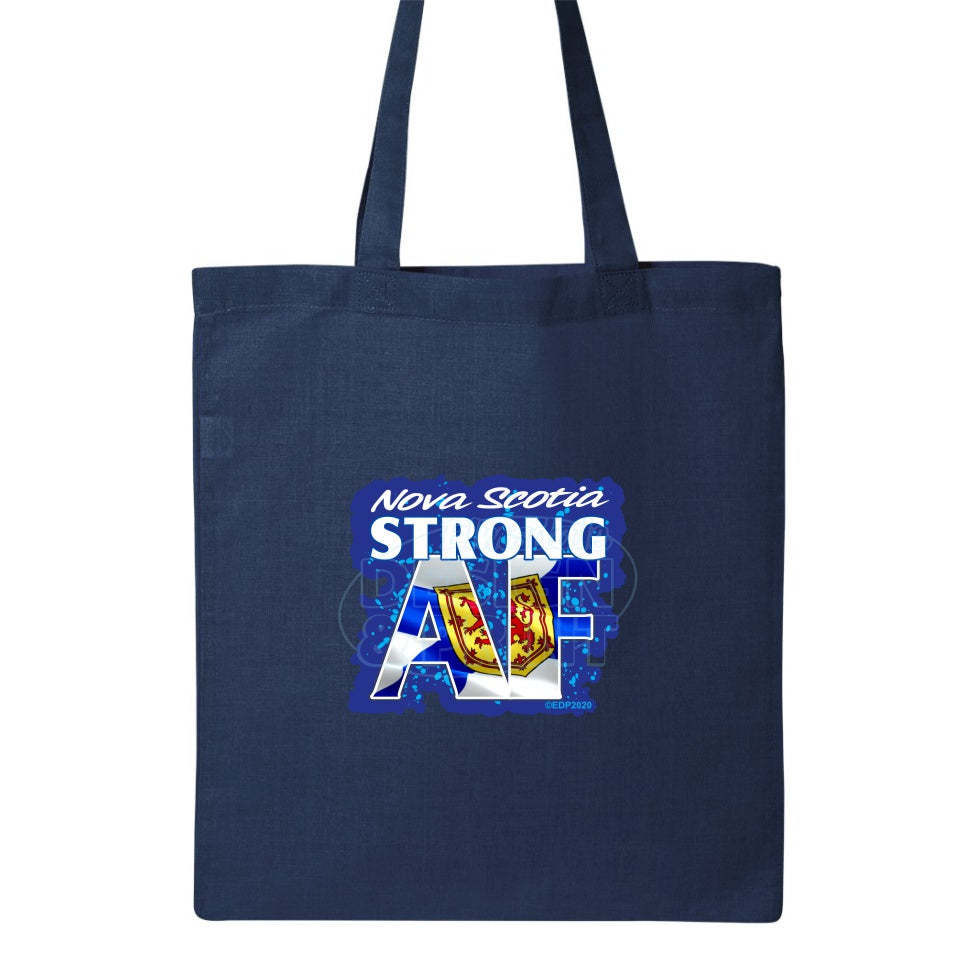 Nova Scotia Strong AF: Tote Bags