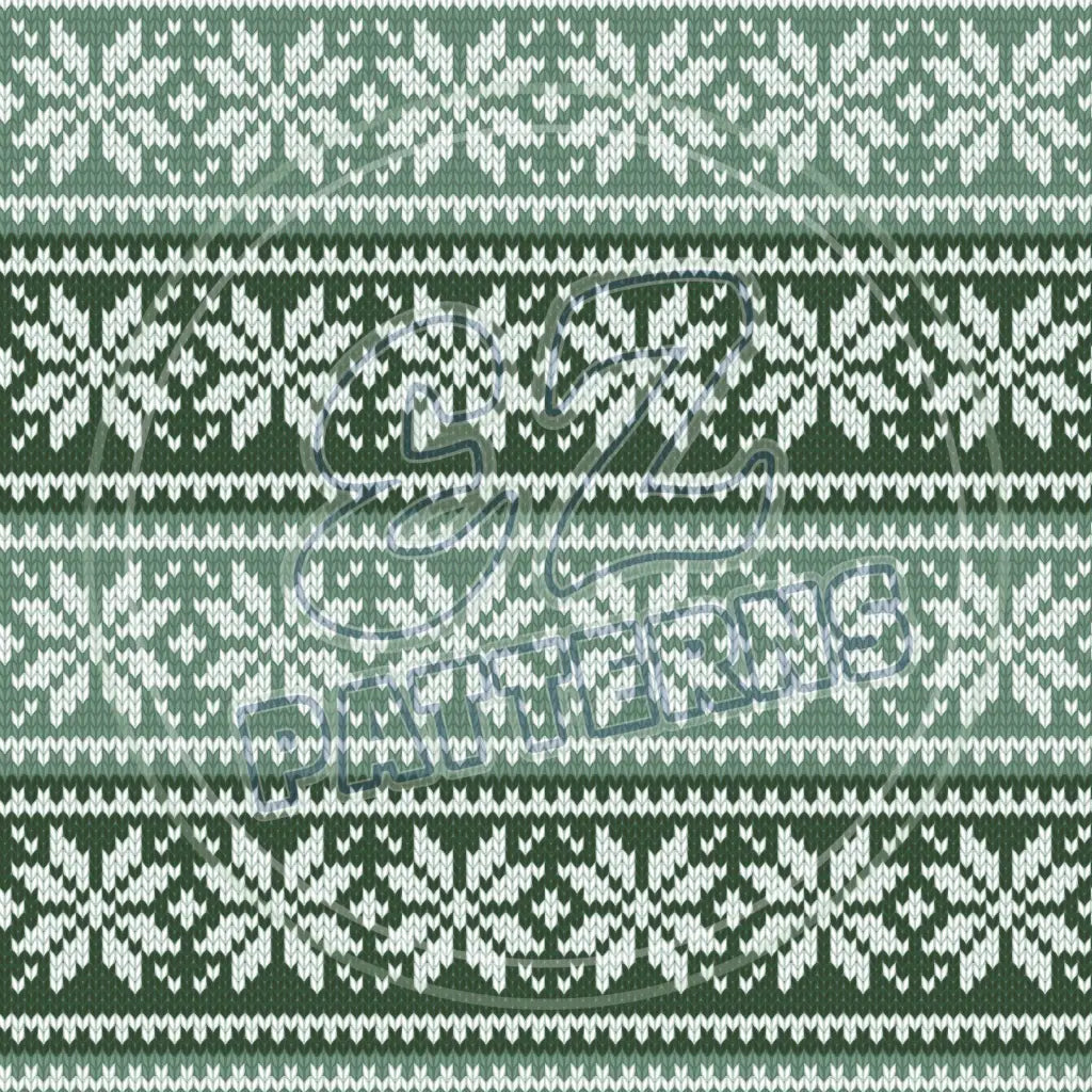 Alpine Knits 001 Printed Pattern Vinyl