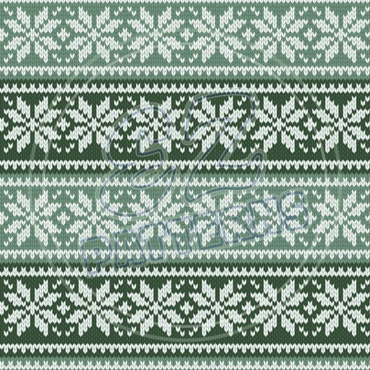 Alpine Knits 001 Printed Pattern Vinyl