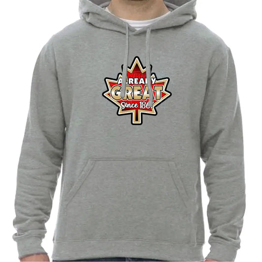 Already Great: Hoodies - Heather Grey / S