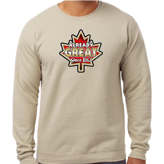 Already Great: Sweatshirts - Sand / S