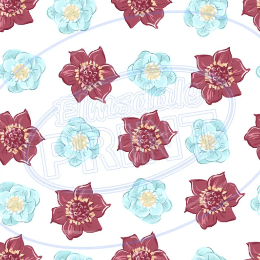 Antique Roses 004 Printed Pattern Vinyl