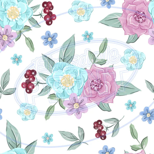 Antique Roses 008 Printed Pattern Vinyl