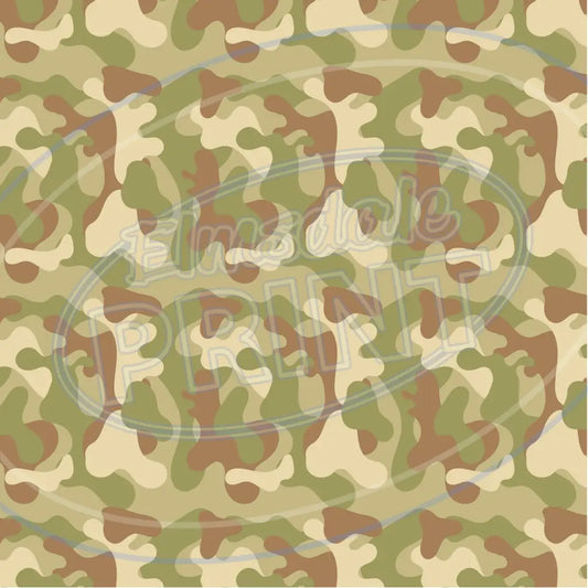 Army Camo 007 Printed Pattern Vinyl