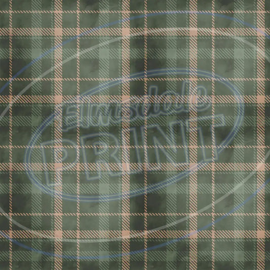 Aspen Flannel 001 - Small Pattern Printed Vinyl